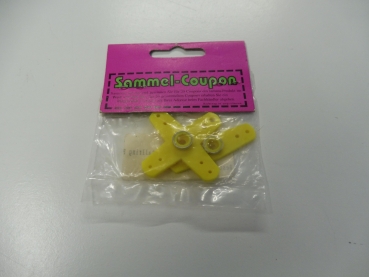 Jamara control lever robust with metal ring | Graupner / JR | Yellow # 079862